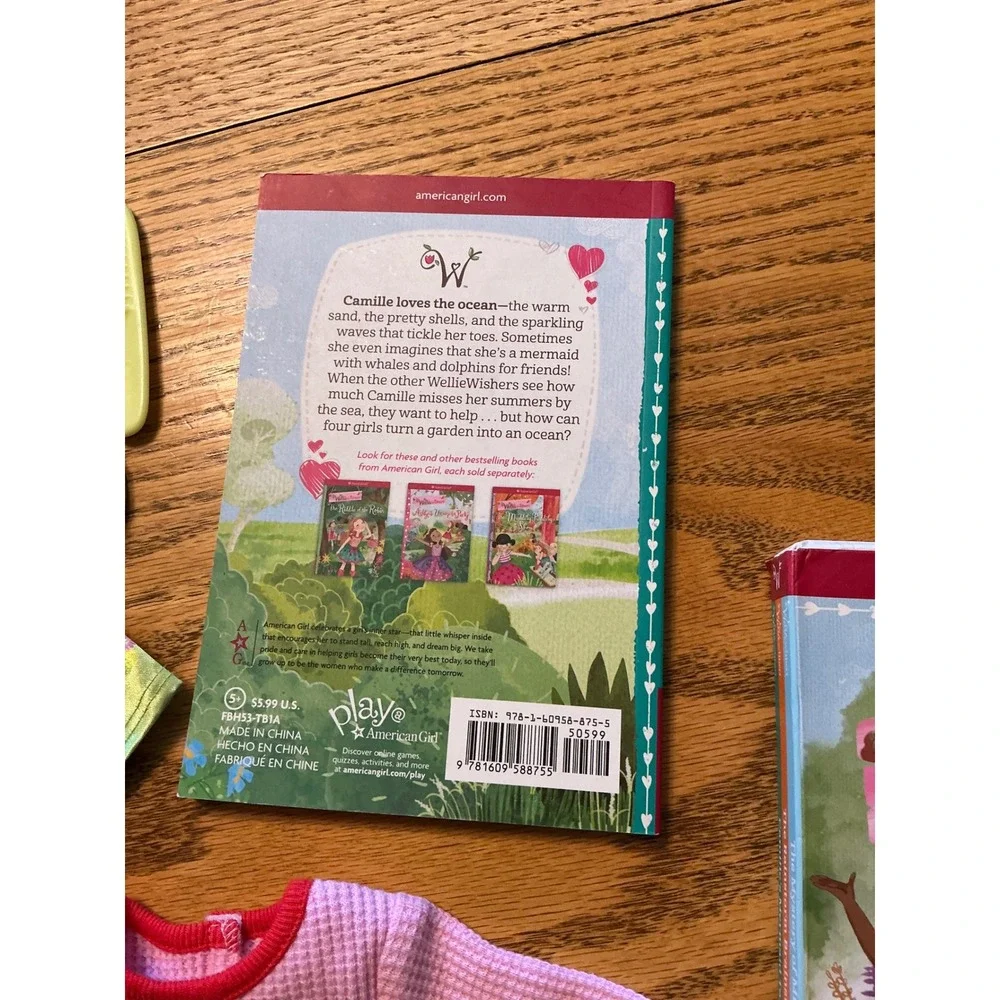American Girl WellieWishers Willa Doll Bundle with Clothes Accessories Backpack